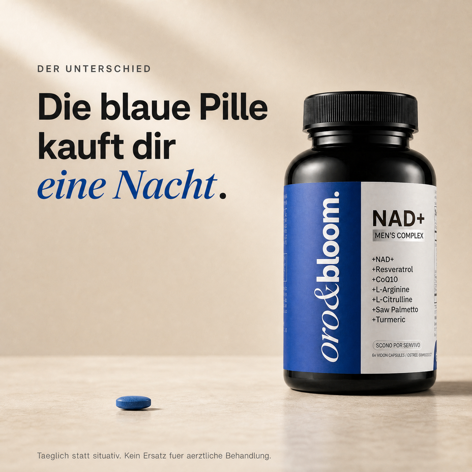 NAD+ Supplement für Männer