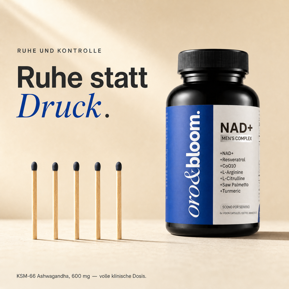 NAD+ Supplement für Männer