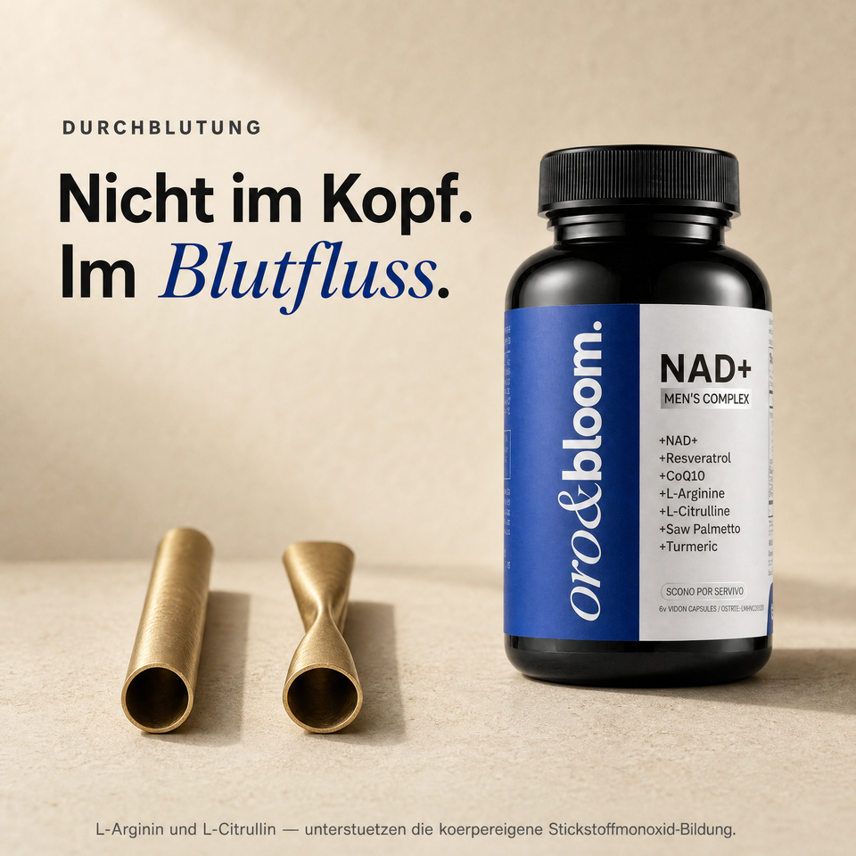 NAD+ Supplement für Männer