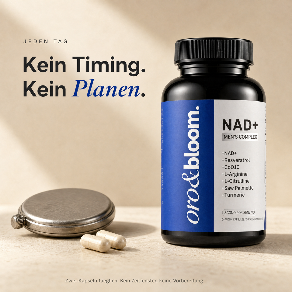 NAD+ Supplement für Männer